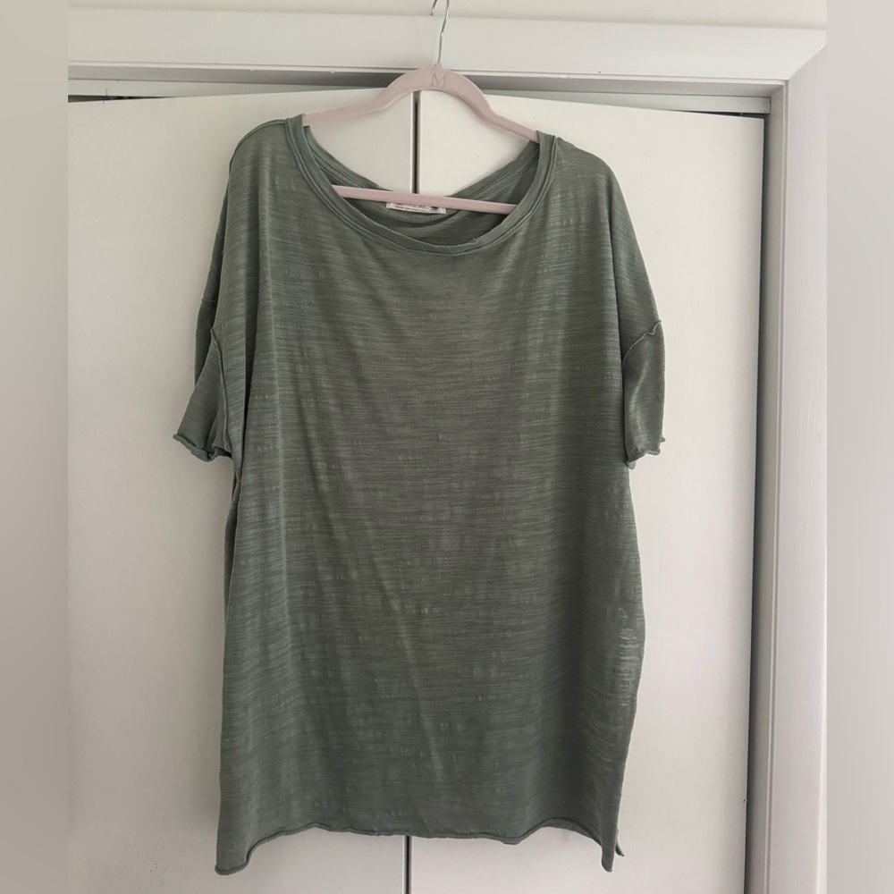 Green Free People Tunic